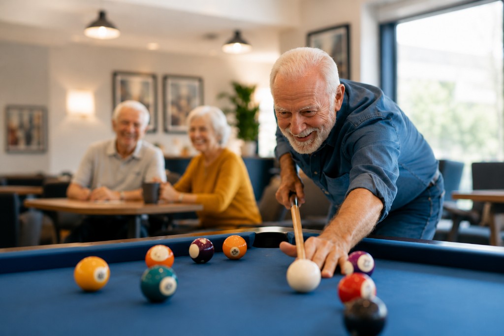 Recreation and social spaces at Hummingbird
